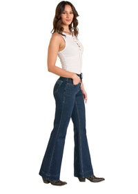 Rock & Roll Cowgirl Jeans - BW5HD06402 - High Rise Trouser