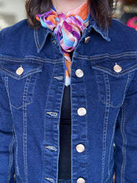 Jolene Denim Jacket - Dark Wash