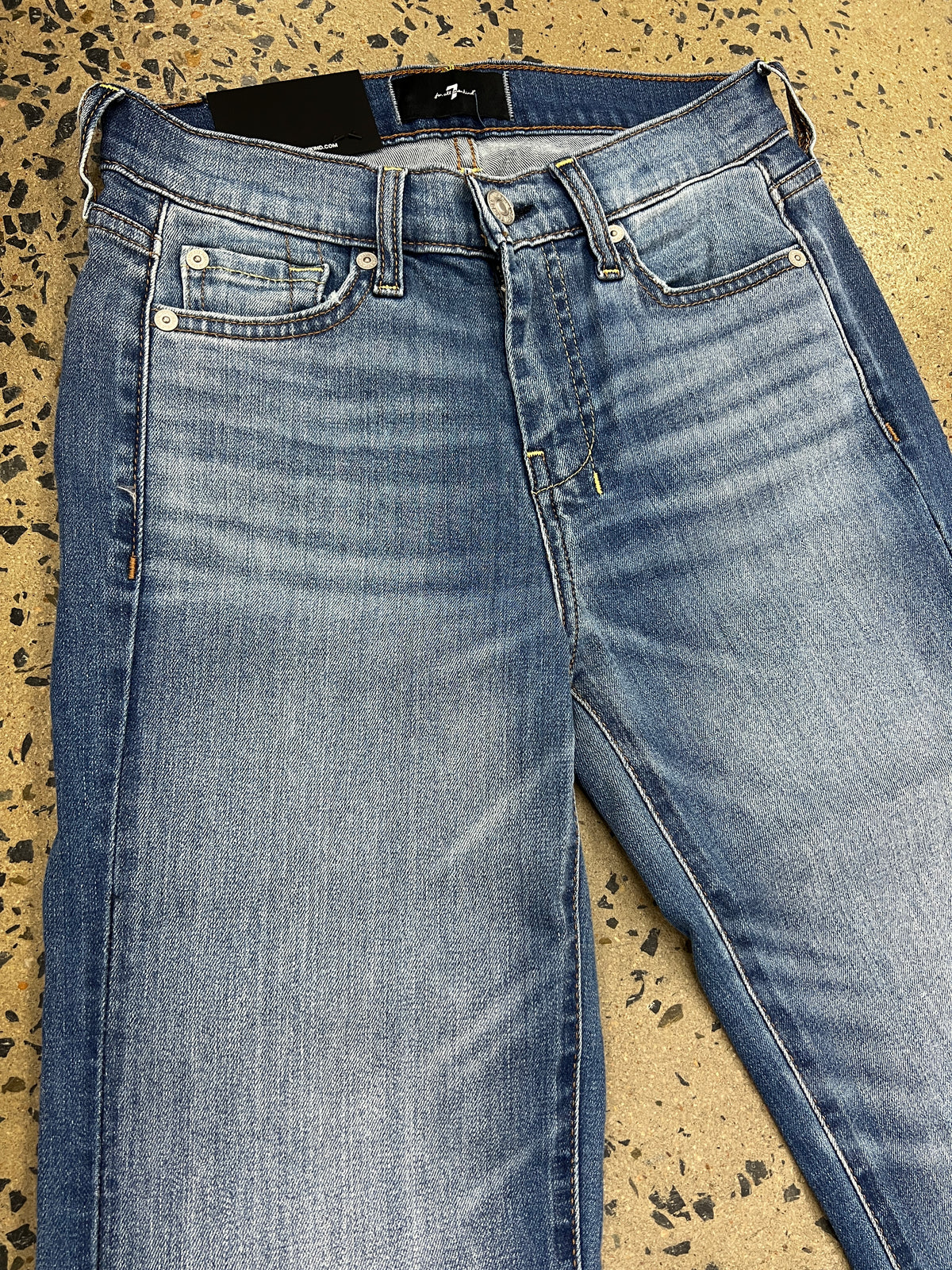 7 For All Mankind - Dojo Distress Authentic Light