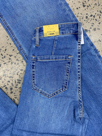 Rock & Roll Cowgirl Jeans - BW6HD07213 - Patch Pocket Relaxed High Rise Flare