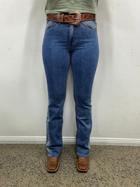 Rock & Roll Cowgirl Jeans - BW4HD06039 - Two Tone High Rise Bootcut