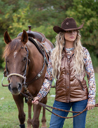Cowgirl Tuff Vest - Copper