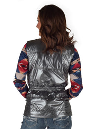 Cowgirl Tuff Vest - Silver