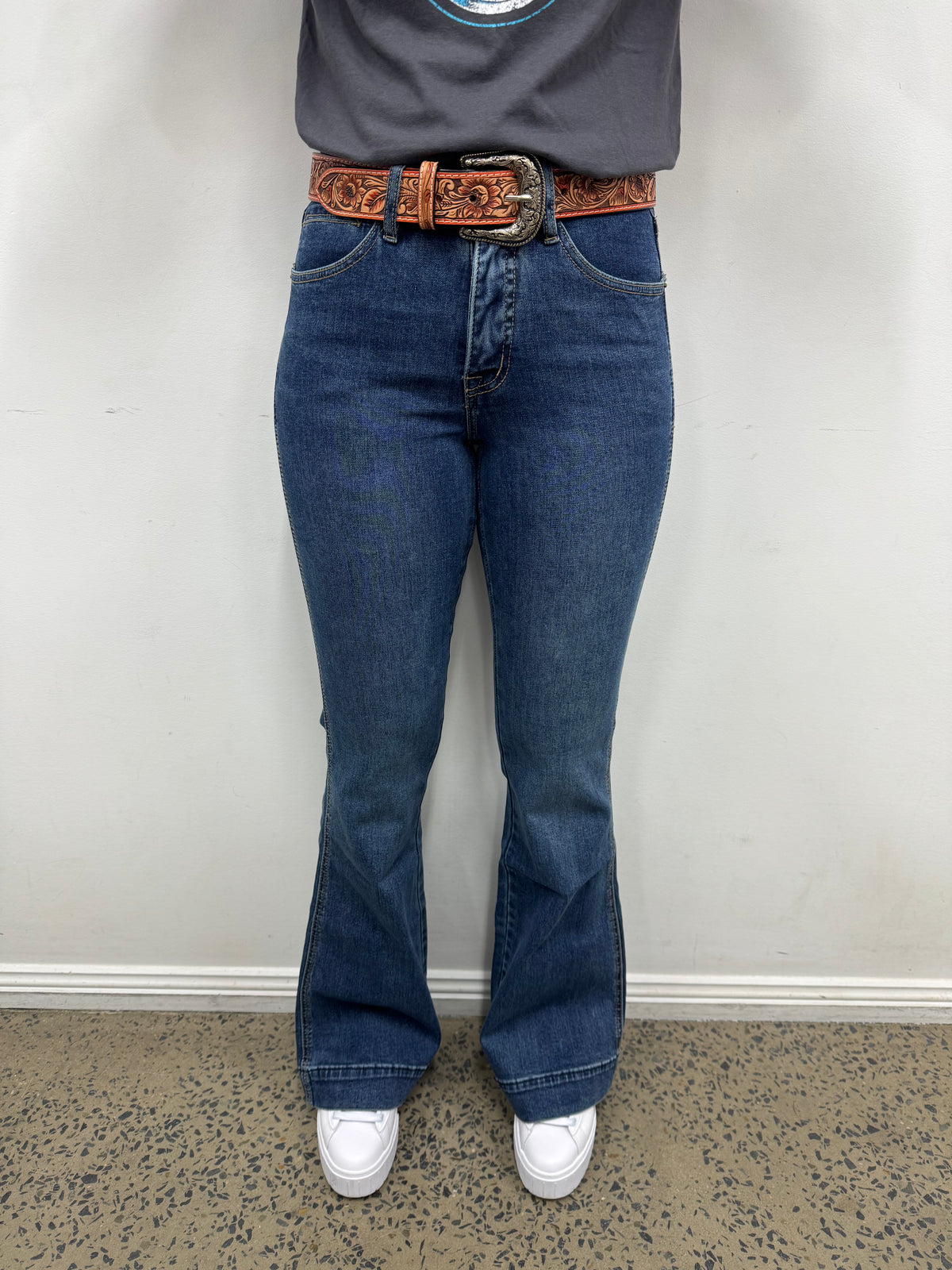 Rock & Roll Cowgirl Jeans - BW5HD06059 - High Rise Trouser