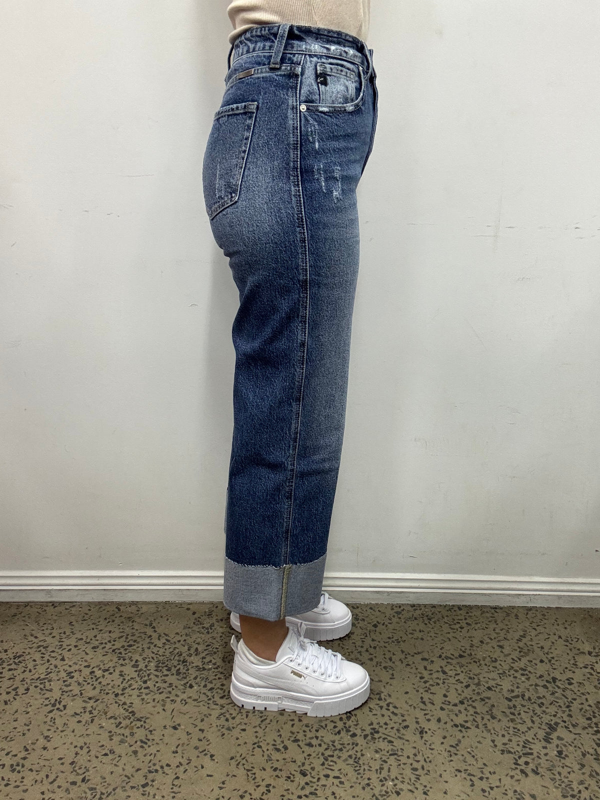 KanCan Jeans - 90's Cropped Wide Leg (KC5538M)