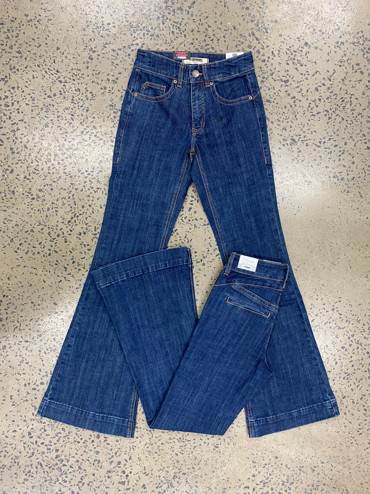 Rock & Roll Cowgirl Jeans - BW5HD07209 - Welt Pocket High Rise Trouser