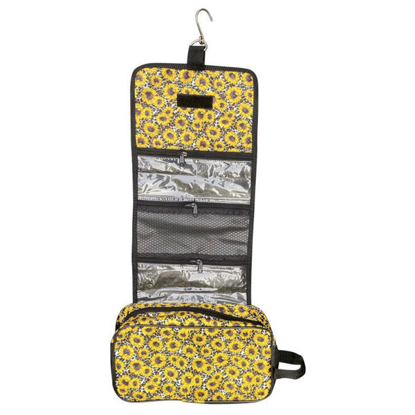 Roll Up Accessory Bag - Sunflower