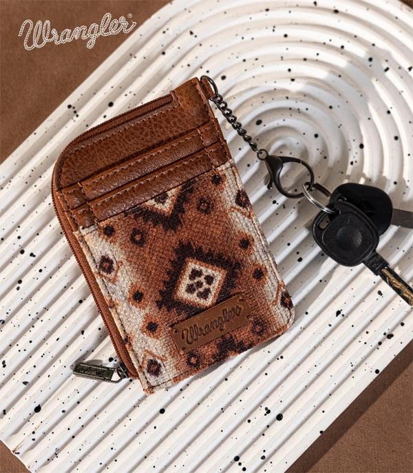 Wrangler Coin Purse - Southwestern Brown