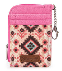 Wrangler Coin Purse - Southwestern Pink