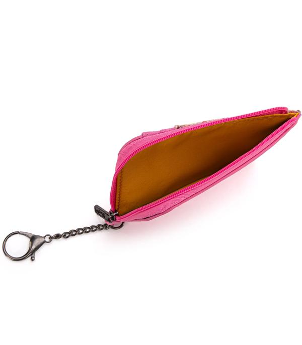 Wrangler Coin Purse - Southwestern Pink