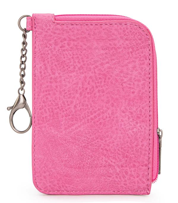 Wrangler Coin Purse - Southwestern Pink