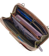 Wrangler Distressed Aztec Crossbody - Green (WG221-183GN)