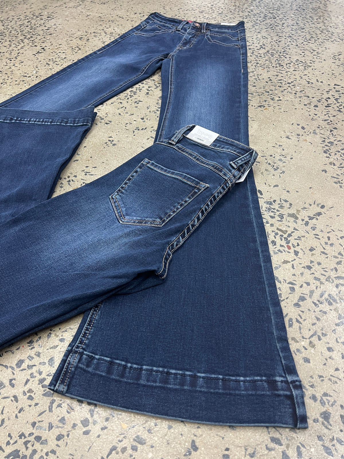 Rock & Roll Cowgirl Jeans - BW5HD06060 - High Rise Trouser