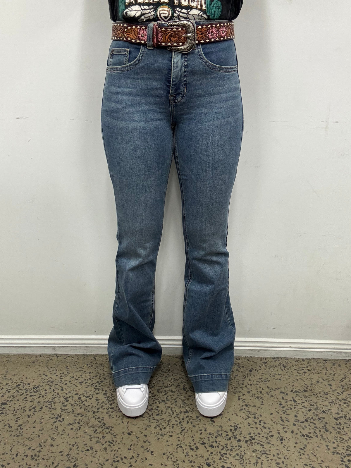 Rock & Roll Cowgirl Jeans - BW5HD06399 - High Rise Trouser