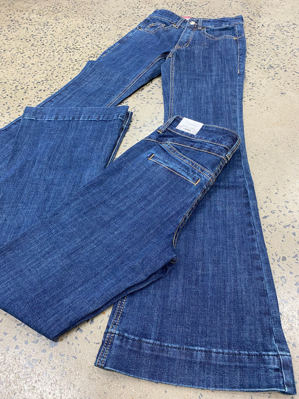 Rock & Roll Cowgirl Jeans - BW5HD07209 - Welt Pocket High Rise Trouser