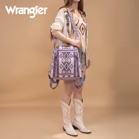 Wrangler Aztec Backpack - Purple (WG213-9110PP)