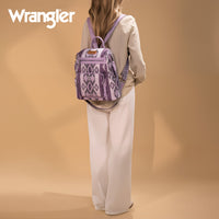Wrangler Aztec Backpack - Purple (WG213-9110PP)