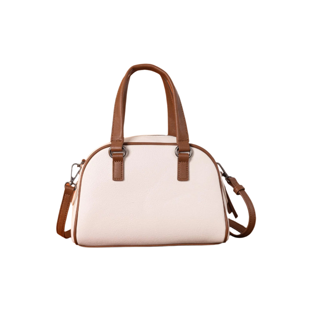 Wrangler Whipstitch Satchel Handbag - Beige (WG185-5112BG)