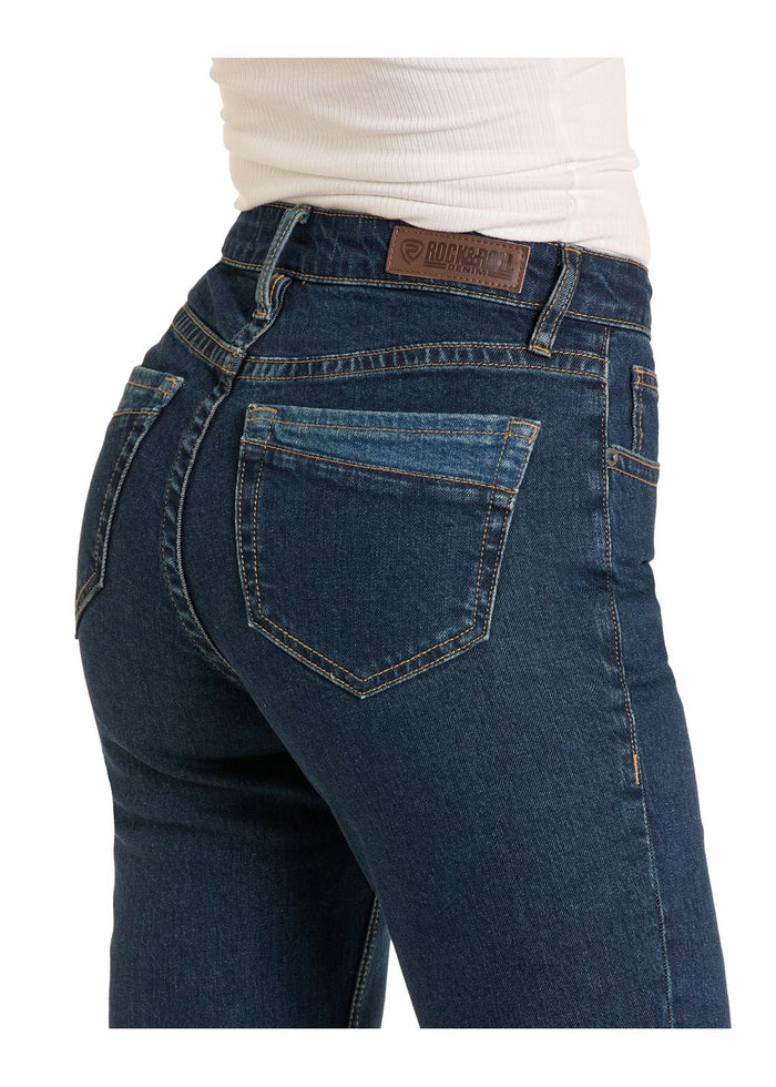 Rock & Roll Cowgirl Jeans - BW5HD06402 - High Rise Trouser