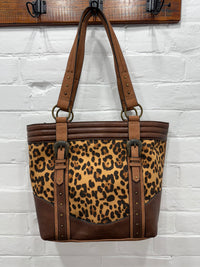 Ada - Cheetah Print Western Handbag
