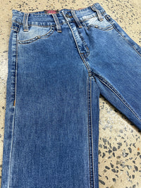 Rock & Roll Cowgirl Jeans - BW4HD06039 - Two Tone High Rise Bootcut