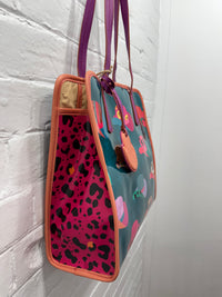 Cass - Western Hat Print Jelly Tote