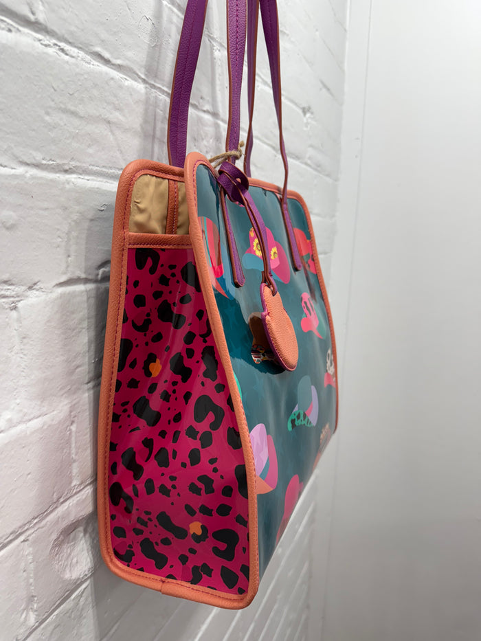 Cass - Western Hat Print Jelly Tote