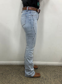Rock & Roll Cowgirl Jeans - BW4HD06389 - Zig Zag High Rise Bootcut