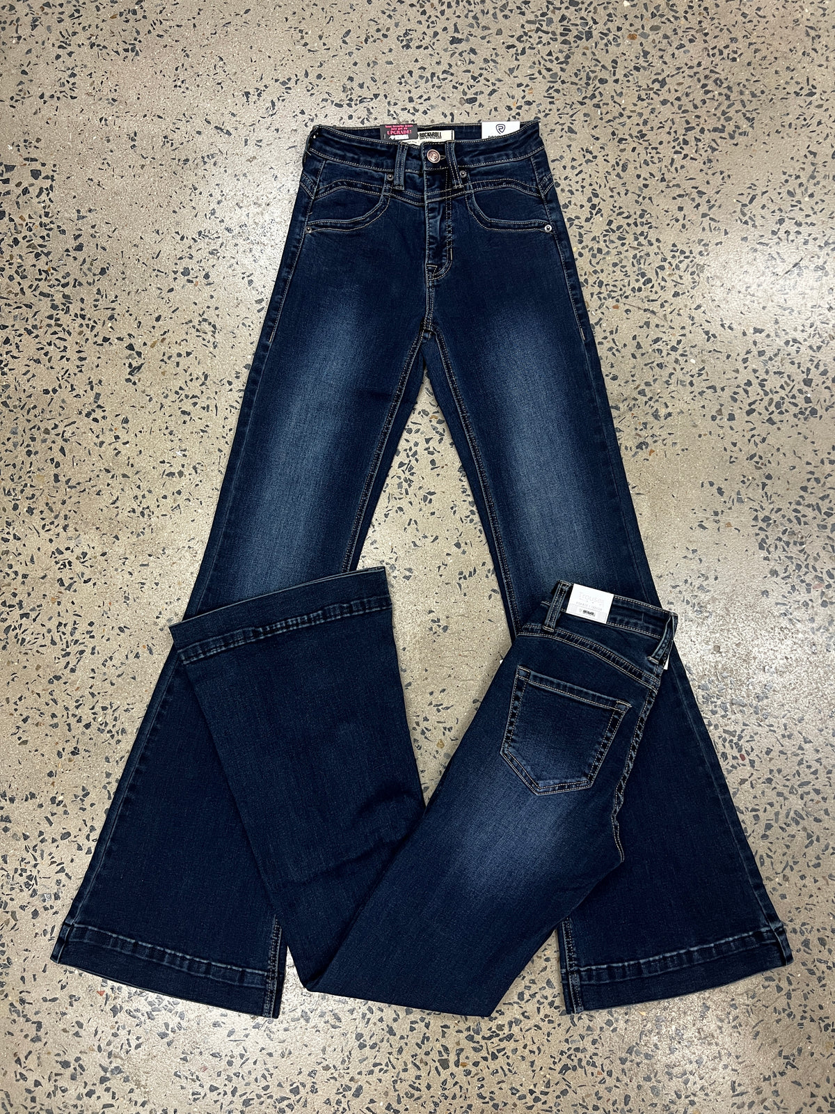 Rock & Roll Cowgirl Jeans - BW5HD06060 - High Rise Trouser