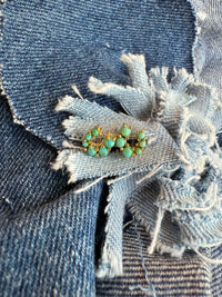 Good Luck Earrings - Turquoise Stones