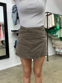 Lenni Mini Skort - Cocoa