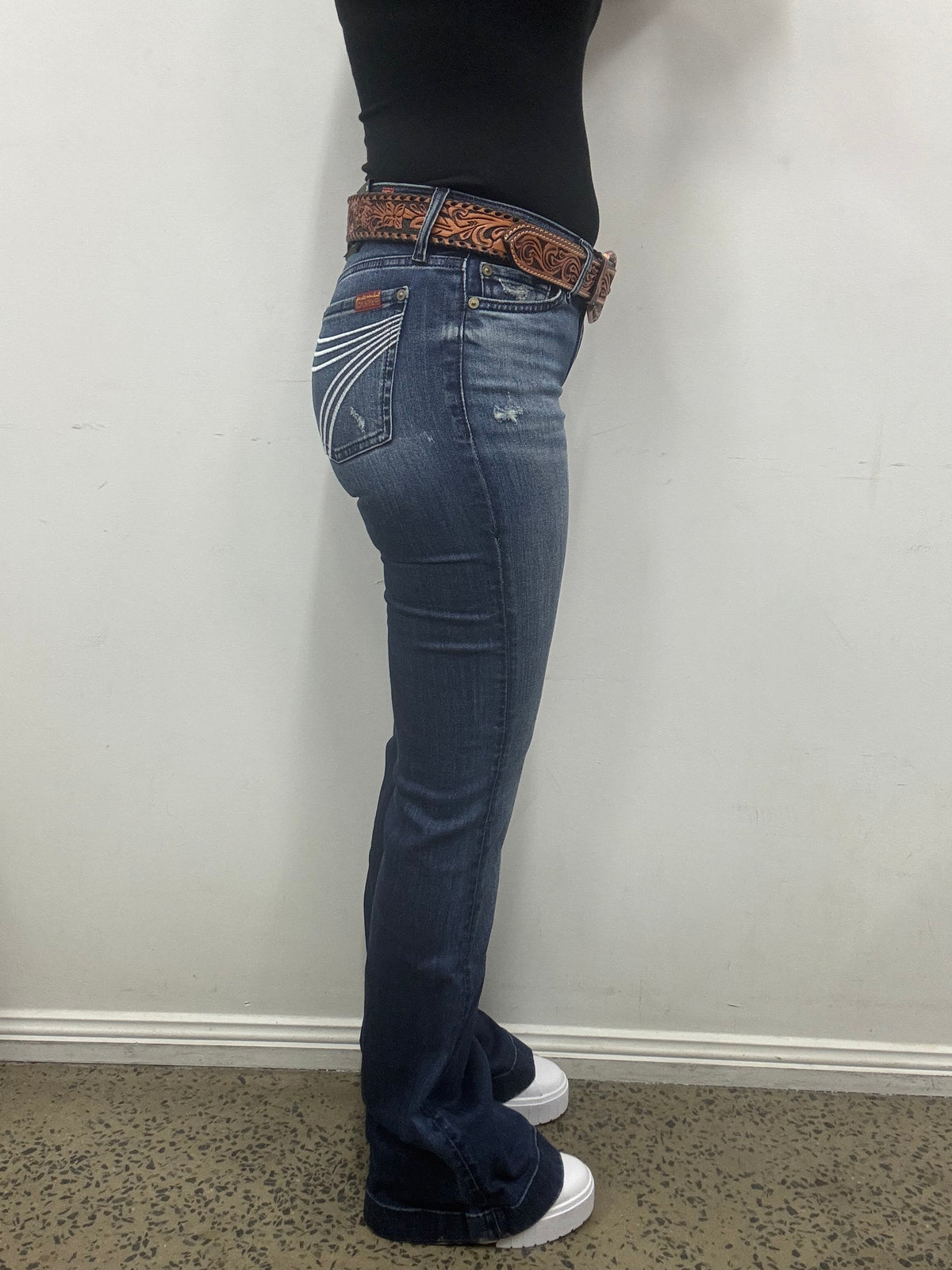 7 For All Mankind - Dojo Lake Blue