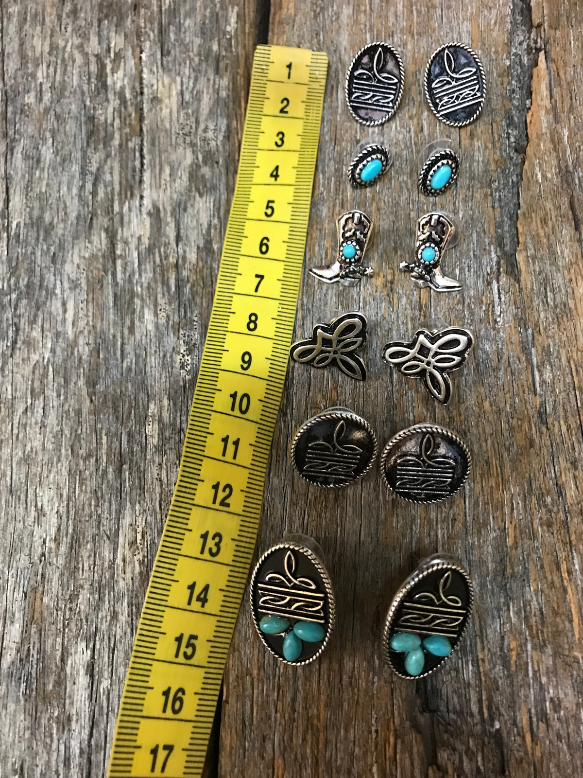 Rosie Set - Boots & Turquoise