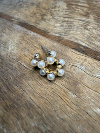 Earrings - Pearl Mini Hoop
