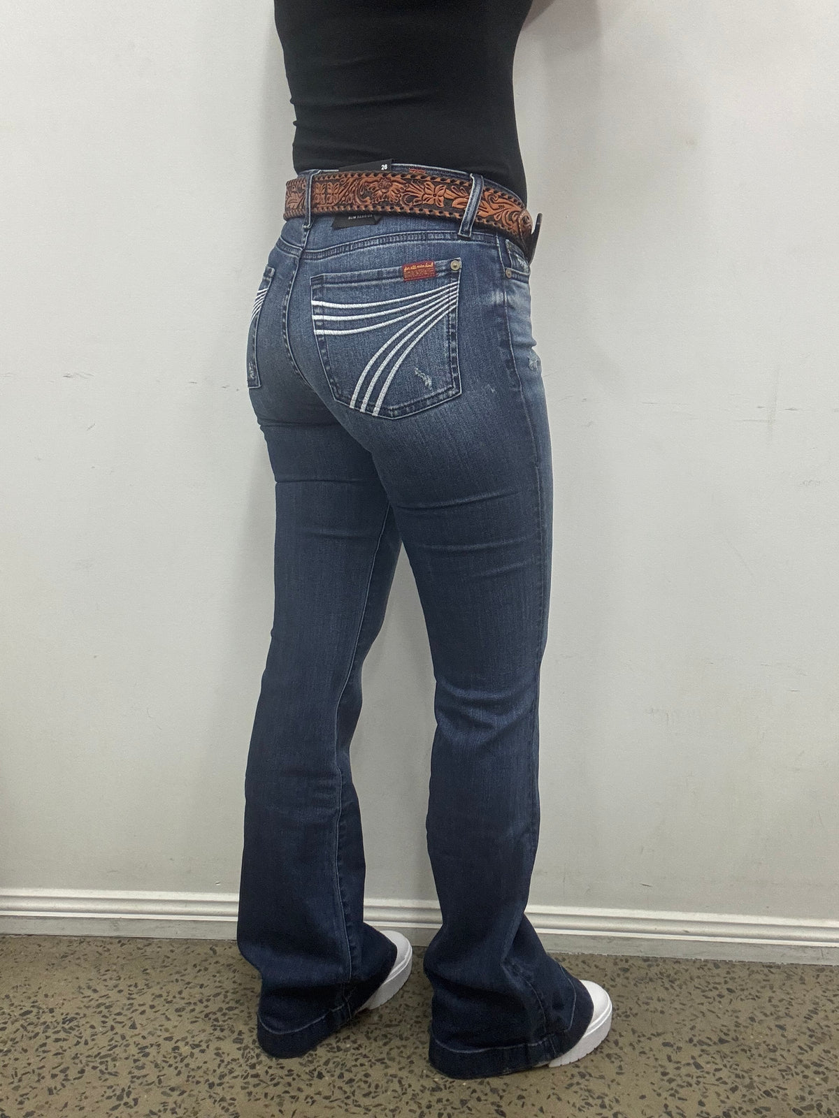 7 For All Mankind - Dojo Lake Blue