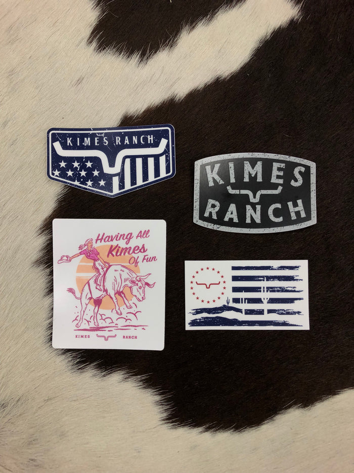 Kimes Ranch Sticker Pack - 4 Pack (5)