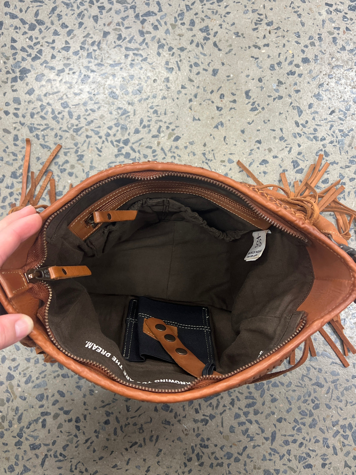 Sweetgrass Tess Fringe Handbag