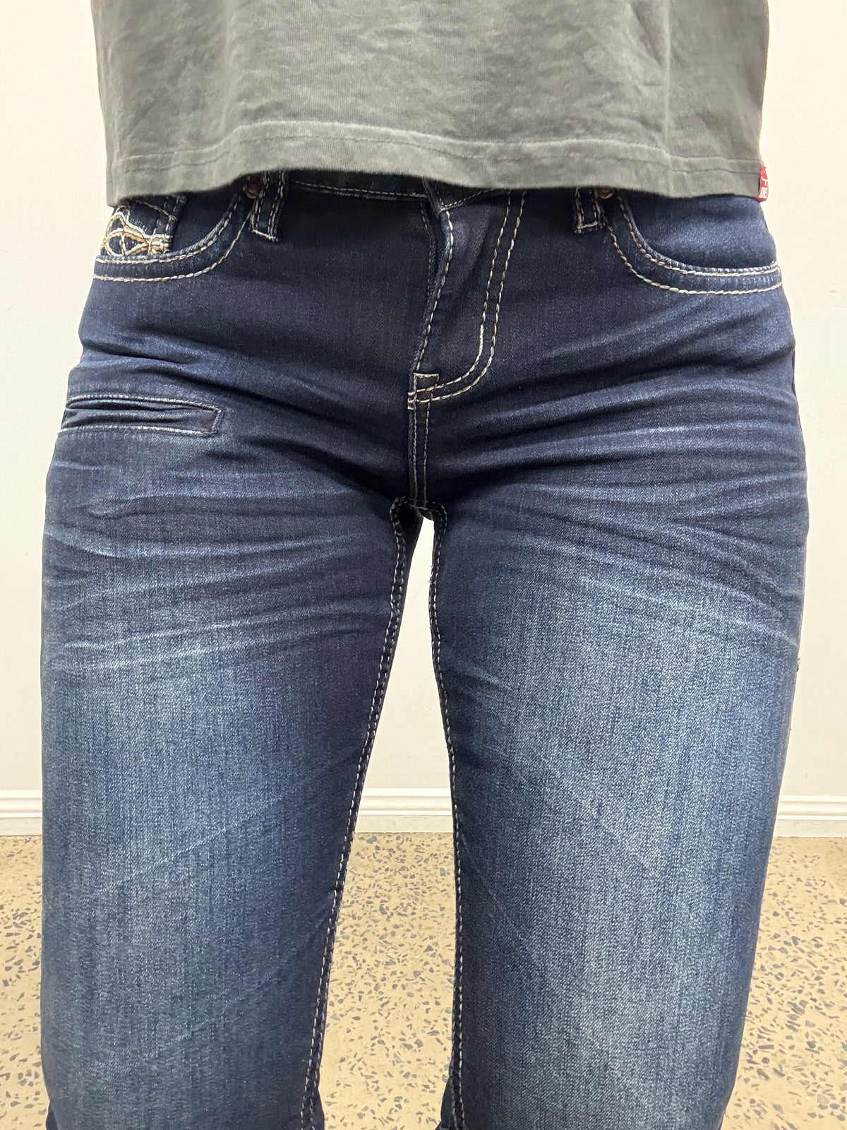 Cowgirl Tuff Jeans - DFMI Dark Flannel