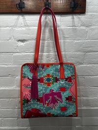 Cass - Western Thunderbird Print Jelly Tote