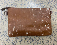 Betty - Cowhide Crossbody Clutch