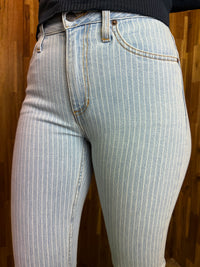 Kimes Ranch Jeans - Crystal Light Wash Stripe