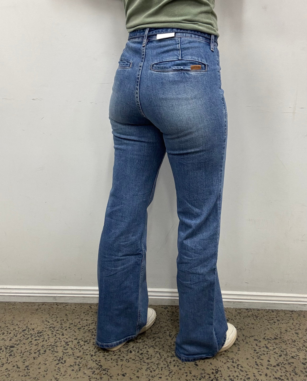 Rock & Roll Cowgirl Jeans - BW6HD06063 - High Rise Wide Leg Flare