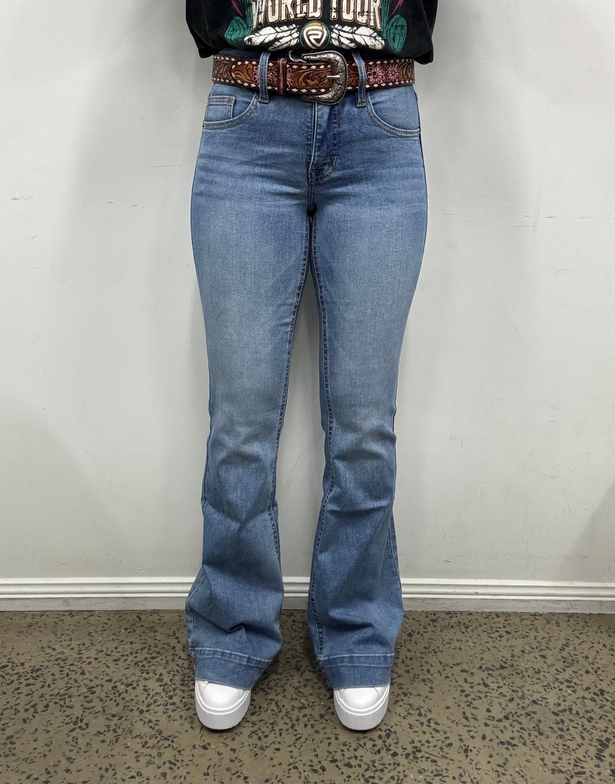 Rock & Roll Cowgirl Jeans - BW5HD06400 - High Rise Trouser