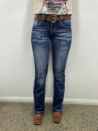 Cowgirl Tuff Jeans - Twisted Turquoise