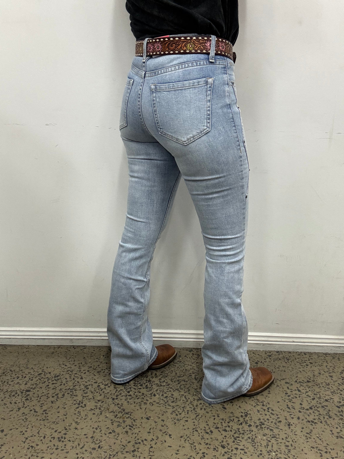 Rock & Roll Cowgirl Jeans - BW4HD06389 - Zig Zag High Rise Bootcut