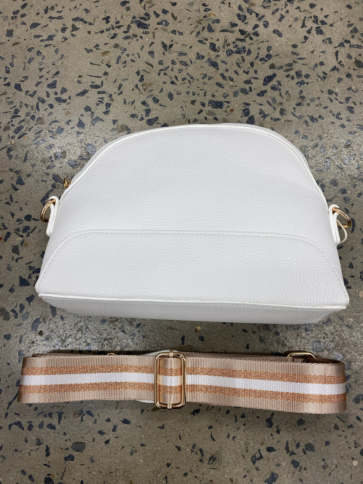 Calypso Satchel - White