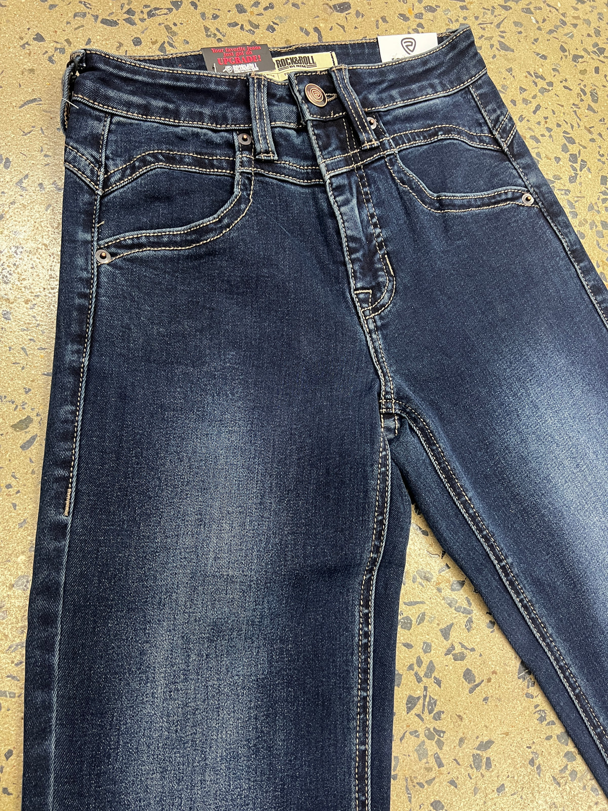 Rock & Roll Cowgirl Jeans - BW5HD06060 - High Rise Trouser