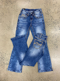 Cowgirl Tuff Jeans - DFMI Faded
