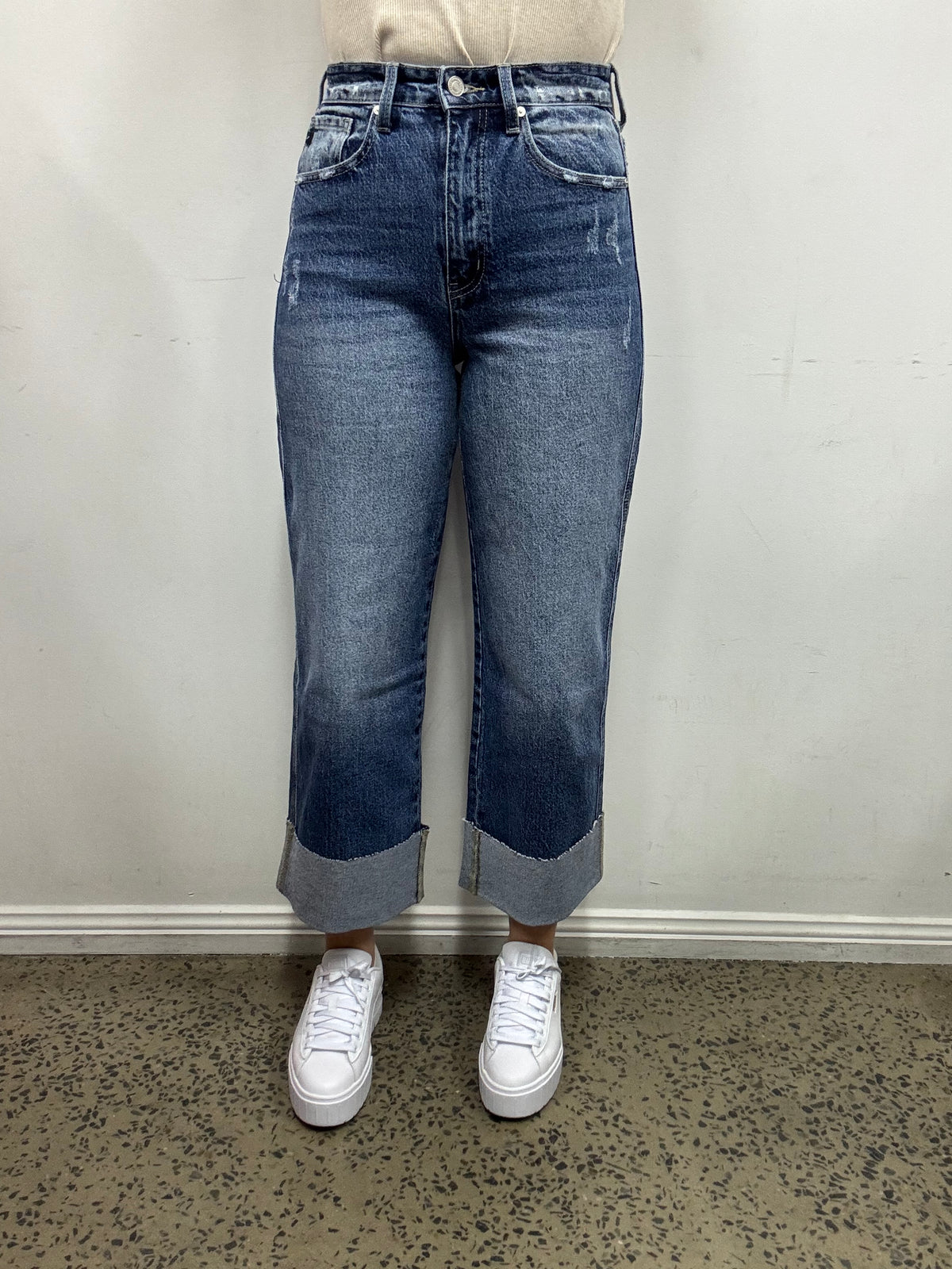 KanCan Jeans - 90's Cropped Wide Leg (KC5538M)