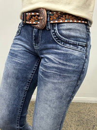 Cowgirl Tuff Jeans - DFMI Bleached